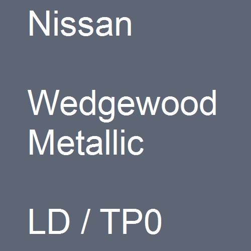 Nissan, Wedgewood Metallic, LD / TP0.